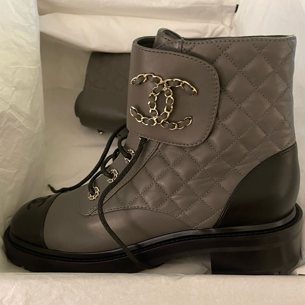 BNIB Chanel boots